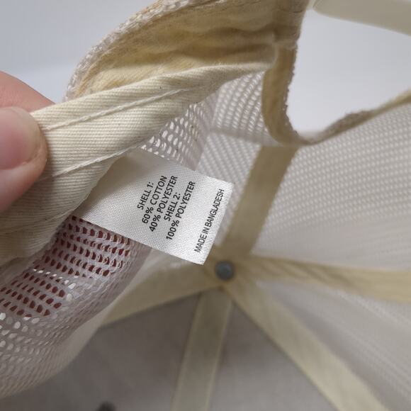 CES Snapback Mesh Back Trucker Hat Gray One Size Embroidered Richardson - Picture 10 of 10